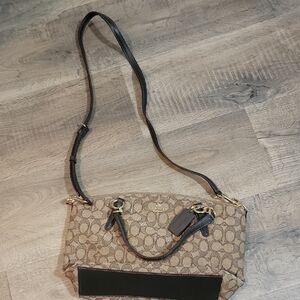 Coach Brown and Black Women's Bag